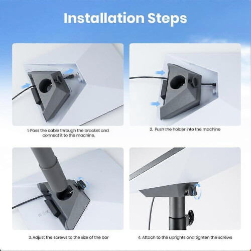 Starlink Mini Pipe Adapter Pole Mount Kit Roof Accessories Mount 2