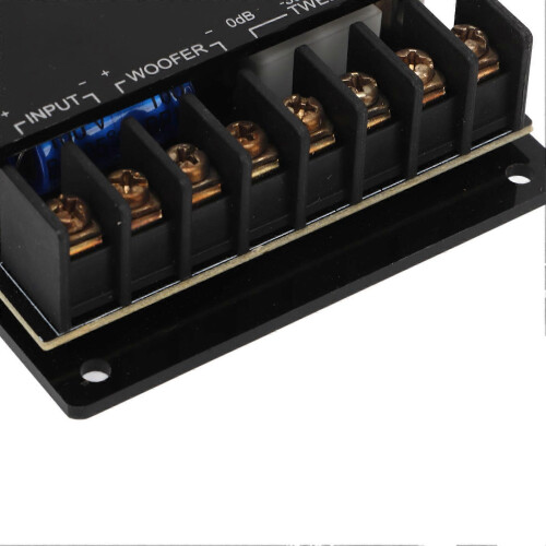 2Pcs 120W 2-Way Universal Car Audio Crossover with Overcurrent Protection 2