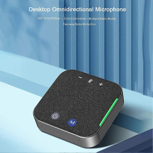 Altoparlante wireless Omni per videoconferenze USB Bluetooth per Skype, Zoom, PC e laptop 1
