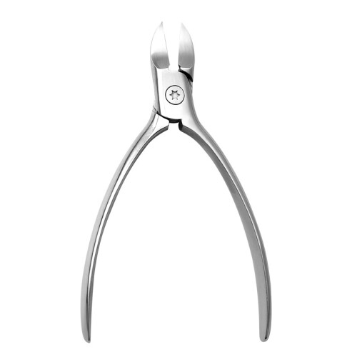 Nagelhautschere mit integrierter Federpinzette Silver