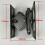 Rotating Heavy Duty Universal Surround Speaker Wall Ceiling Mount Bracket 60kg 132lbs 3