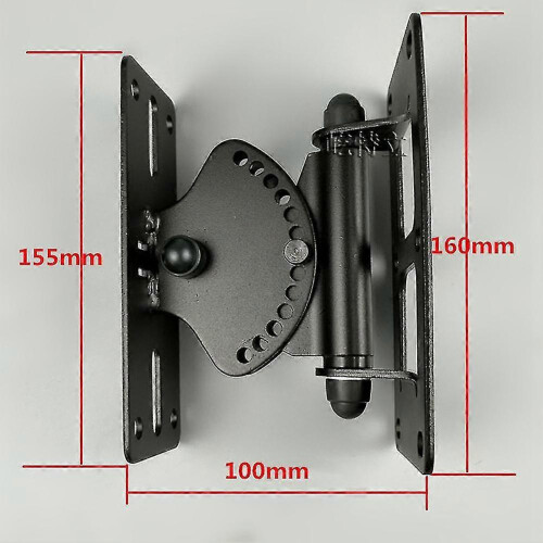 Rotating Heavy Duty Universal Surround Speaker Wall Ceiling Mount Bracket 60kg 132lbs 2