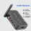 Bluetooth 6.0 Receiver 3.5mm AUX 2RCA USB Hi-Fi Stereo for PC Car Speaker Amplifier 4