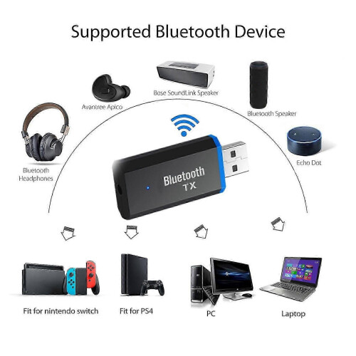 Bluetooth 5.0 Wireless TV Transmitter Adapter 1