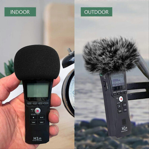 2 Pack Microphone Windscreen for Zoom H1 H1N Microphone 1
