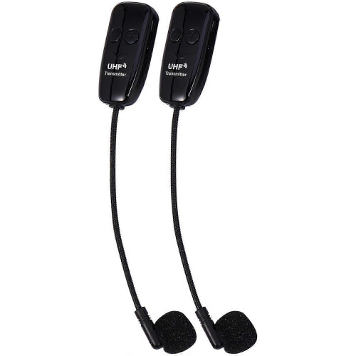 Teaching UHF Wireless Headset Microphone Amplifier 2-Pack - JJ 2