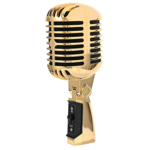 Professional Wired Vintage Classic Dynamic Vocal Microphone for Live Performance Kar 25-26 1