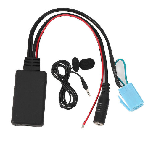 Smart Fortwo 450 8-Pin Bluetooth AUX Input Cable Adapter with Mic 1