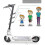 Kids Electric Scooter Universal Armrest with Adjustable Grip Safety Frame 4