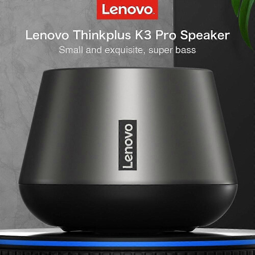 Lenovo ThinkPlus K3 Pro BT 5.0 TWS Stereo Speaker with Mic - Black 1