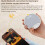 Bluetooth 5.4 HiFi Under Pillow Sleep Speaker with White Noise and Digital Clock Timer 4