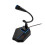 USB Computer Microphone Gooseneck Mic with Mute Button Black 5
