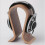 2X U-formad trähållare för headset för on-ear-hörlurar, bordsdisplay 4
