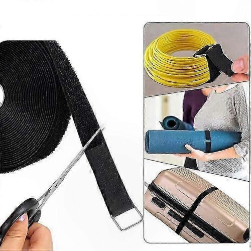 Buckle Hook and Loop Cable Ties 10m Adjustable for Easy Organization Secure Fastening 2