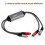 Goat 2-Way RCA Audio Isolator Noise Filter Eliminator Reducer 4