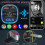 Car Dual USB Ports Bluetooth FM Transmitter Handsfree LED Display MP3 Player Adapter 3