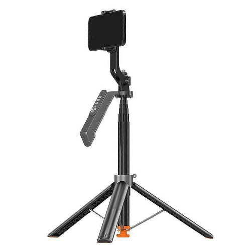 T02TK Bluetooth Remote Control Selfie Stick Tripod Stand 360 Rotatable for Phone 1