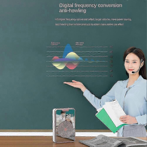 Tour Guide Voice Amplifier Wireless Bluetooth Microphone Speaker with Headset 2