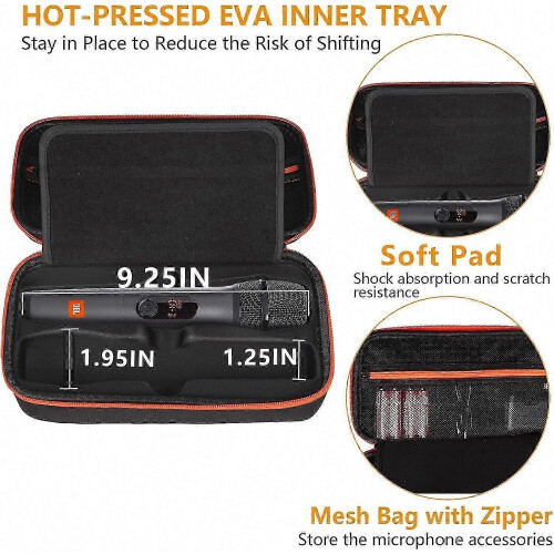 2025 New Protective Carrying Case for Two Wireless Mics 2