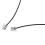 3-pack RJ11 6P4C telefonsladd 2M för ADSL-modem 4