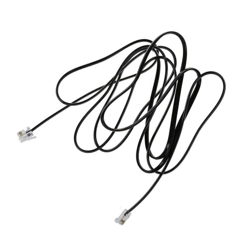 3-pack RJ11 6P4C telefonsladd 2M för ADSL-modem 2