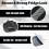 No Drilling Required Combination Refrigerator Lock - Square Password Lock Standard Size (2-Pack) Black 2