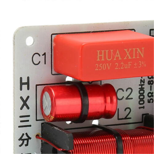 DIY 3 Way HiFi Speaker Crossover Filter Module Treble Bass Divider Distribution Board 1