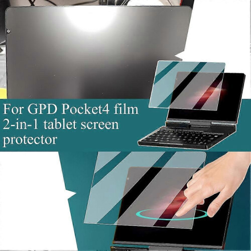 2xGPD Pocket4 Screen Guard HD Scratch&WearProof PreciseFit TouchSensitive EasyClean Mat 2