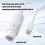 PoE to USB-C Adapter 48V to 5V 2.4A Efficient Overcurrent Protection ABS Casing Multicolor 4