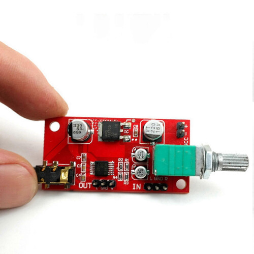 2X MAX4410 Miniature Headphone Amplifier Board Preamplifier Replacement for NE5532 2