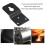 Small Square Keyhole Hanger Wall Mount Speaker Sound Bar Brackets Hook Multicolor 2