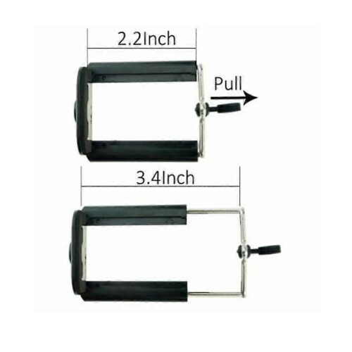 Universal Smartphone Monopod Tripod Mount Holder Adapter 2
