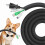 10ft Chew-Proof Cable Sleeve Durable Protector Safeguards Cables from Pets 2