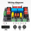 WEAH-332 200W 3-Way Crossover 2 Midrange 1 Treble Freq Divider KTV Model B 4