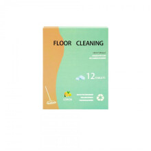 (12 PIECES) Floor Cleaning Tablets 12-Pack Stain Remover Dirt Cleaner Gloss Enhancer Effervescent Cleaning Tablets Household Tile Cleaner