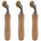 3pcs 6mm Brass Penny Roller with  Bearing Plastic Hot Air Plastic  Tool 1