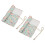 2X 20 Pockets Art Paint Brushes Case Roll  Pen Holder Canvas Pouch Bag 1