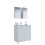 3 pcs. washroom washbasin Badinos SC White 1