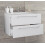 (Matt, Single Basin) 2-part washbasin washbasin Badinos 2 8