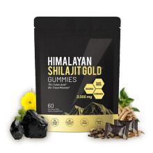 SHILAJIT Gummies Bag Energy Boost Natural Plant Extract Vitality Support Nutritional Supplement Portable Pack