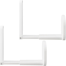 2PCS Paper Towel Holder Double Rack Metal Fridge Organizer self-adhesive