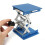 3X 4Inch Laboratory Jack Scissor Lift Platform / Foldable Lifting Table Pad Height Control Ideal for Working,Physical 4