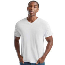 (XL, White) Fruit of the Loom Mens Original V Neck T-Shirt