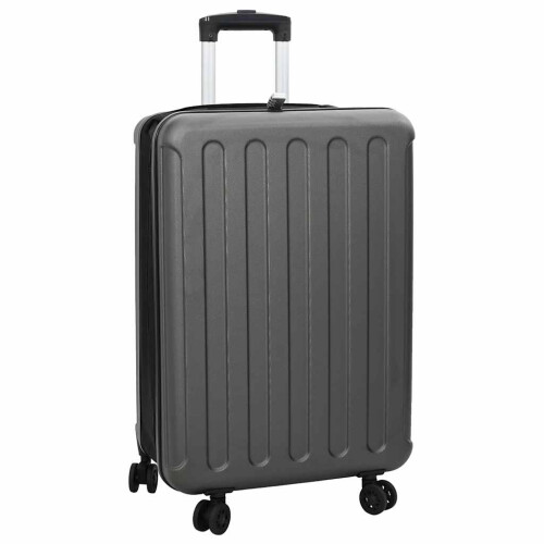 VidaXL vidaXL Suitcase Folding Dark grey 43 x 27 x 66 cm ABS Plastic