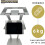 Ergonomic Laptop Stand Adjustable Foldable Aluminum 10-17 Inch 2