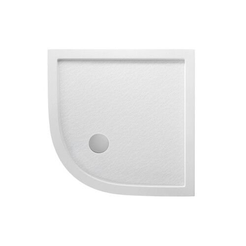 NES Home Gloss White 800 x 800 mm Quadrant SMC Shower Tray 2