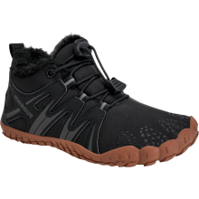 Botas de Invierno para Niños Barefoot Forradas Ligeras Negras 26 EU — calzado infantil minimalista