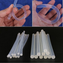 High Viscosity 20pcs 7 x 100mm Non-Toxic EVA Clear Hot Melt Glue Sticks for Hot-Glue Gun Glue Album DIY Adhesive Repair Tools, Transparent