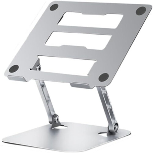Foldable Laptop Stand Portable Cooling Tablet Stand Silver