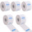 5 Pack Disposable Stretchy Neck Paper Hairdressing Accessory Tool White 1